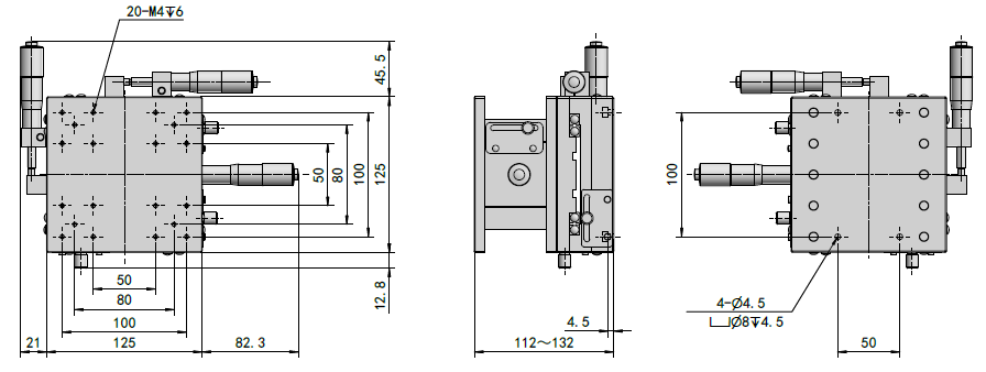 3-axis Positioning Table