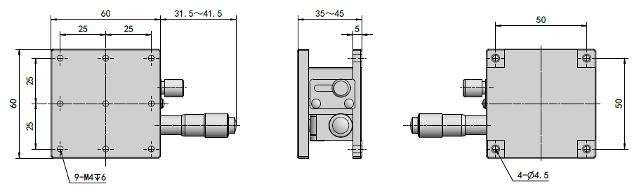 Manual Z-axis Stage