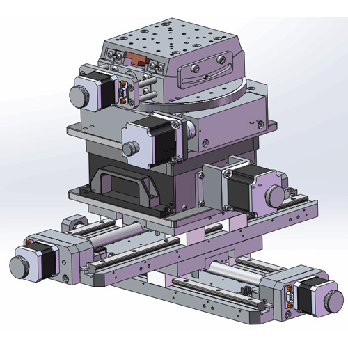 5-Axis Motorized Positioning Stages