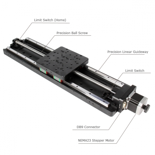 High Precision Motorized Linear Stage